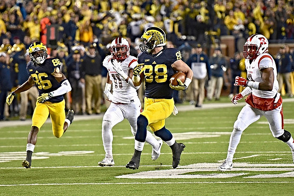 Jehu Chesson (86) and Jake Butt (88)