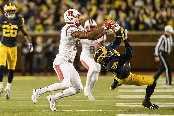 Dymonte Thomas (25) and Jourdan Lewis (26)