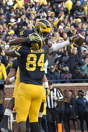 A.J. Williams (84), Jehu Chesson (86), and Jake Butt (88)