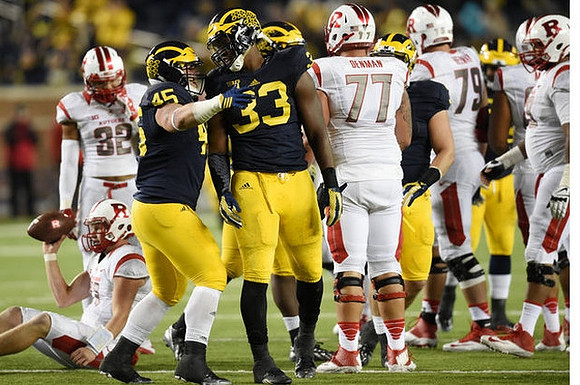 Brady Pallante (45) and Taco Charlton (33)