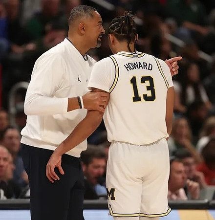 Juwan Howard and Jett Howard (13)