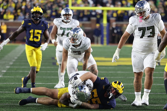 Ernest Hausmann (15) and Mason Graham (55)
