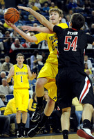 Stu Douglass (1) and Evan Smotrycz (23)