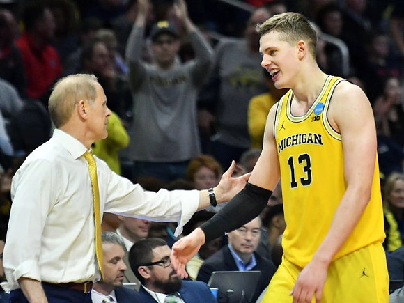 John Beilein and Moritz Wagner (13)