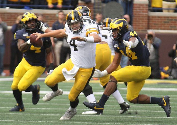 Michael Danna (4) and Cameron McGrone (44)