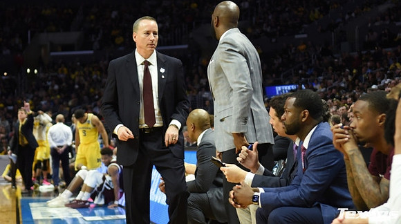 Texas A&M Head Coach Billy Kennedy