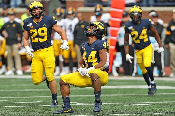Jordan Glasgow (29), Cameron McGrone (44), and Lavert Hill (24)