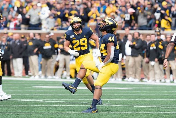 Jordan Glasgow (29) and Cameron McGrone (44)
