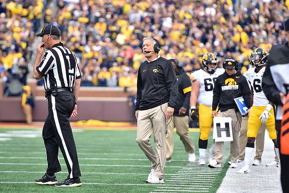 Iowa Head Coach Kirk Ferentz