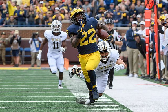 Karan Higdon (22)