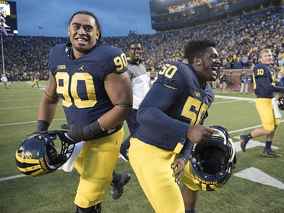 Bryan Mone (90), Michael Dwumfour (50), and Alex Malzone (12)