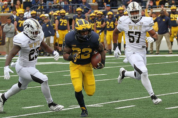 Karan Higdon (22)
