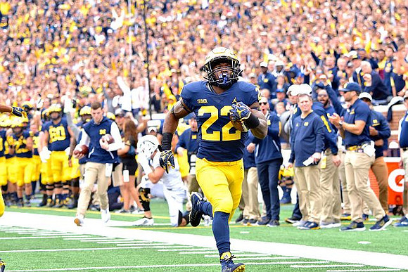 Karan Higdon (22)