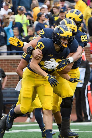 Jake McCurry (43), Stephen Spanellis (72), and Luke Schoonmaker (89)
