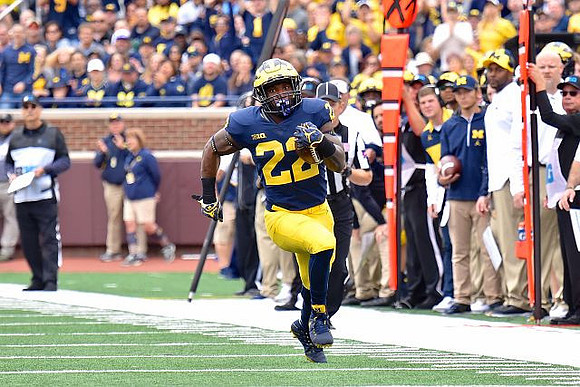 Karan Higdon (22)