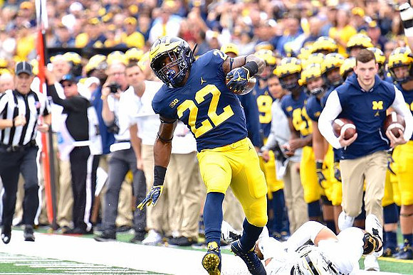 Karan Higdon (22)