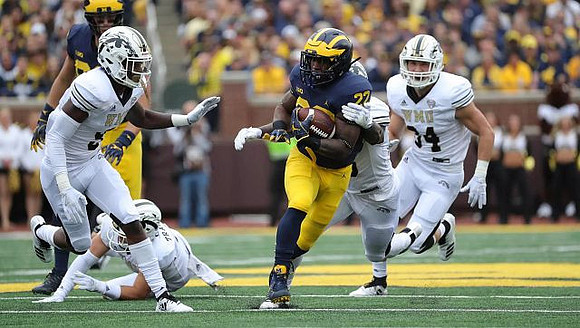 Karan Higdon (22)