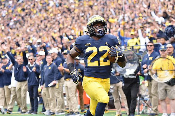 Karan Higdon (22)
