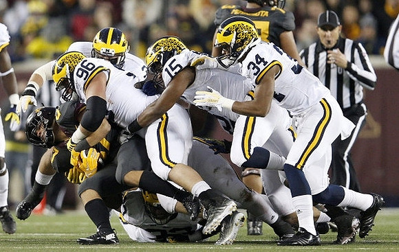 Ryan Glasgow (96), Desmond Morgan (3), James Ross (15), and Jeremy Clark (34)