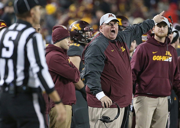 Minnesota Interim Head Coach Tracy Claeys