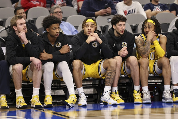 Jaron Faulds (44), Jace Howard (25), Terrance Williams II (5), Brandon Johns Jr. (23), and Frankie Collins (10)