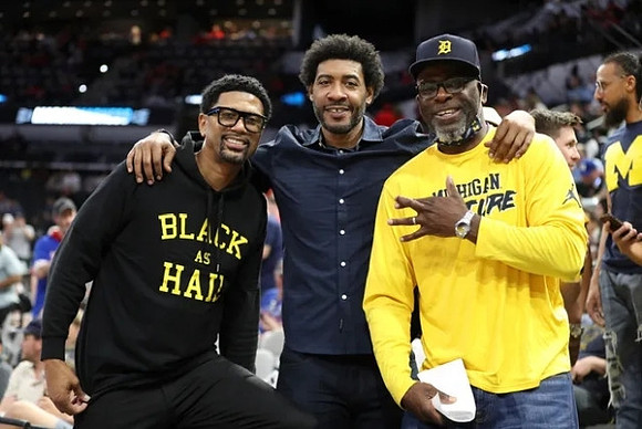 Jalen Rose, Jimmy King, and Ray Jackson