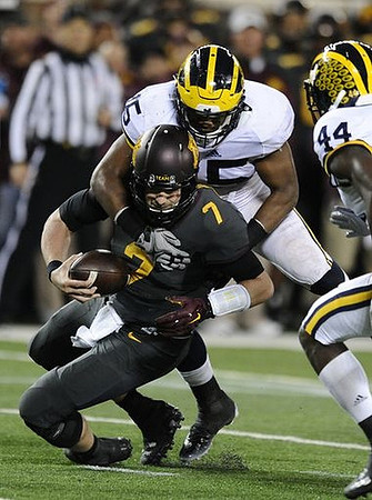 James Ross (15) and Delano Hill (44)