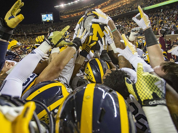 The Michigan Team and The Little Brown Jug