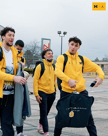 Brandon Johns Jr. (23), Caleb Houstan (22), Brandon Wade (4), and Adrien Nunez (0)