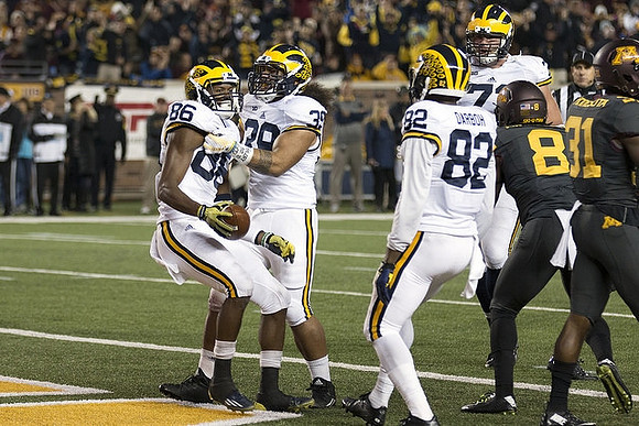 Jehu Chesson (86), Sione Houma (39), Amara Darboh (82), and Ben Braden (71)