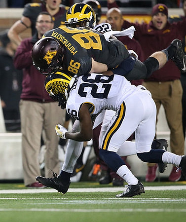 Jourdan Lewis (26) and Jarrod Wilson (22)