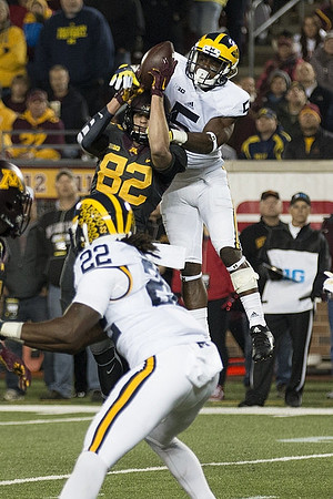Jabrill Peppers (5) and Jarrod Wilson (22)