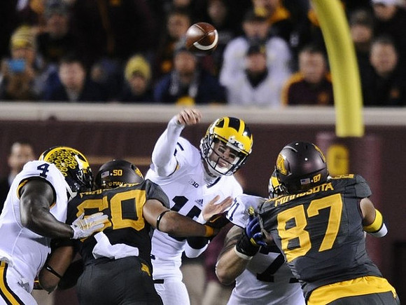 De'Veon Smith (4) and James Ross (15)