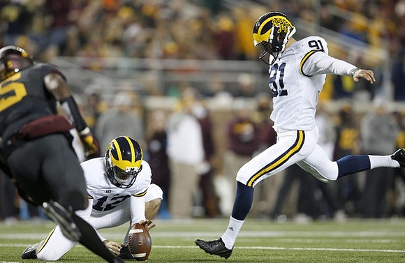 Blake O'Neill (12) and Kenny Allen (91)