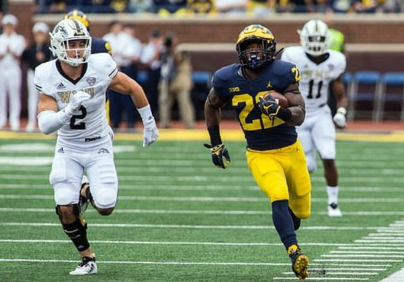 Karan Higdon (22)