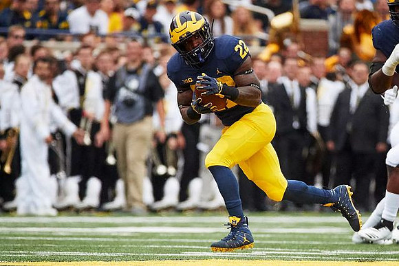 Karan Higdon (22)