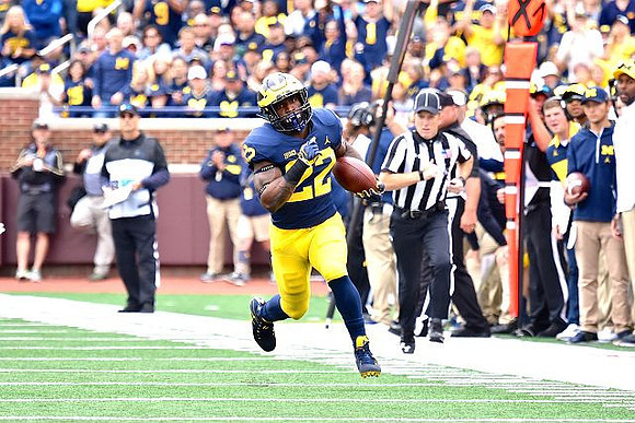 Karan Higdon (22)
