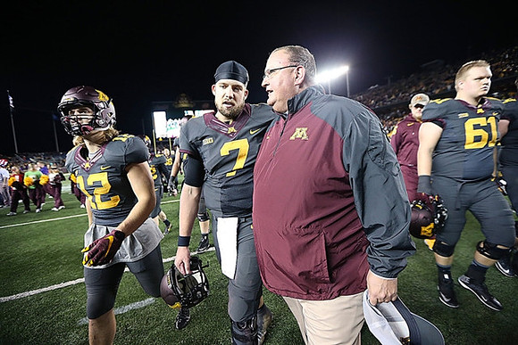 Minnesota Interim Head Coach Tracy Claeys