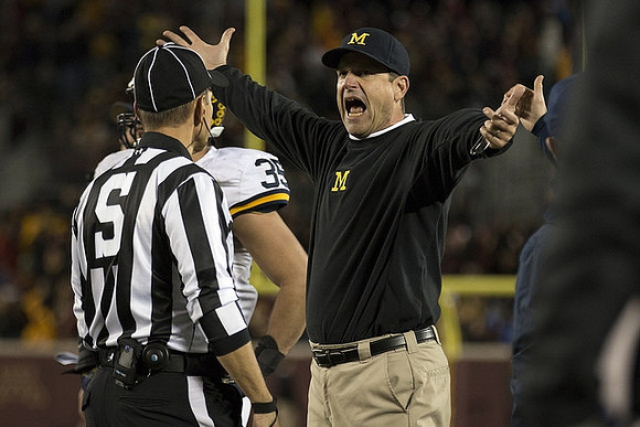 Jim Harbaugh and Joe Bolden (35)