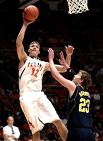 John Beilein and Evan Smotrycz (23)