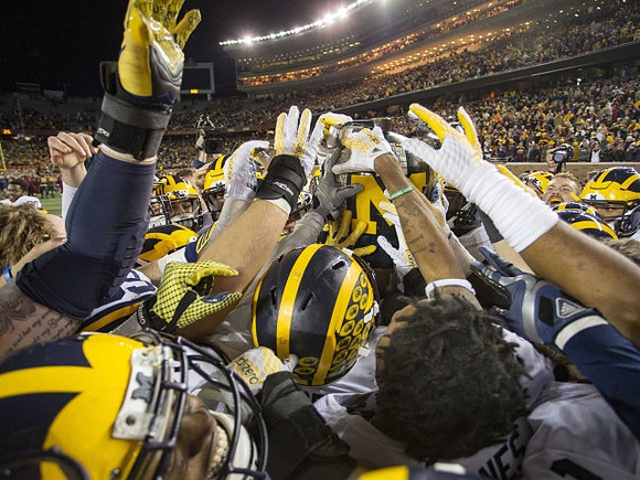 The Michigan Team and The Little Brown Jug