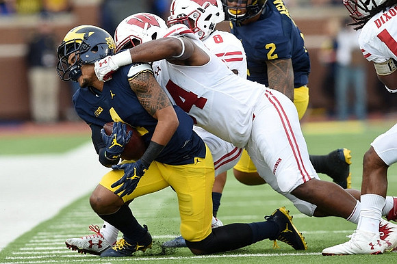 De'Veon Smith (4) and Devin Asiasi (2)