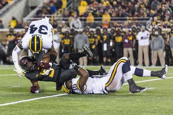Jeremy Clark (34) and James Ross (15)
