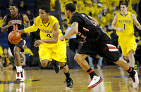Darius Morris (4) and Stu Douglass (1)