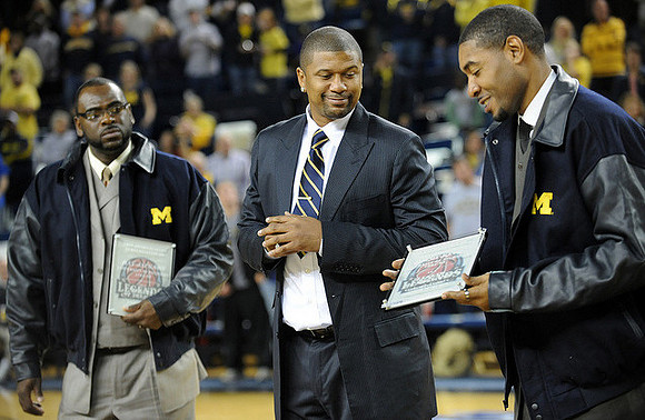 Ray Jackson, Jalen Rose, and Jimmy King