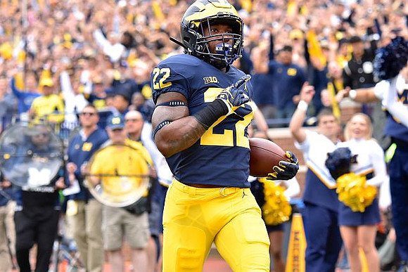 Karan Higdon (22)