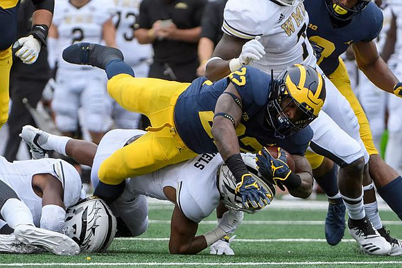 Karan Higdon (22)