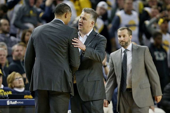 Juwan Howard and Purdue Head Coach Matt Painter