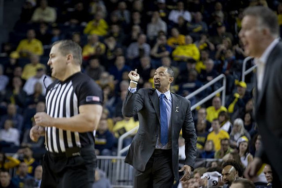 Juwan Howard and Purdue Head Coach Matt Painter