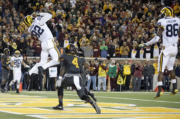 Drake Johnson (20), Amara Darboh (82), and Jehu Chesson (86)